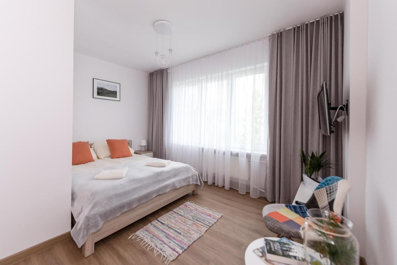 Willa Bialy Domek Ustroń Esterno foto