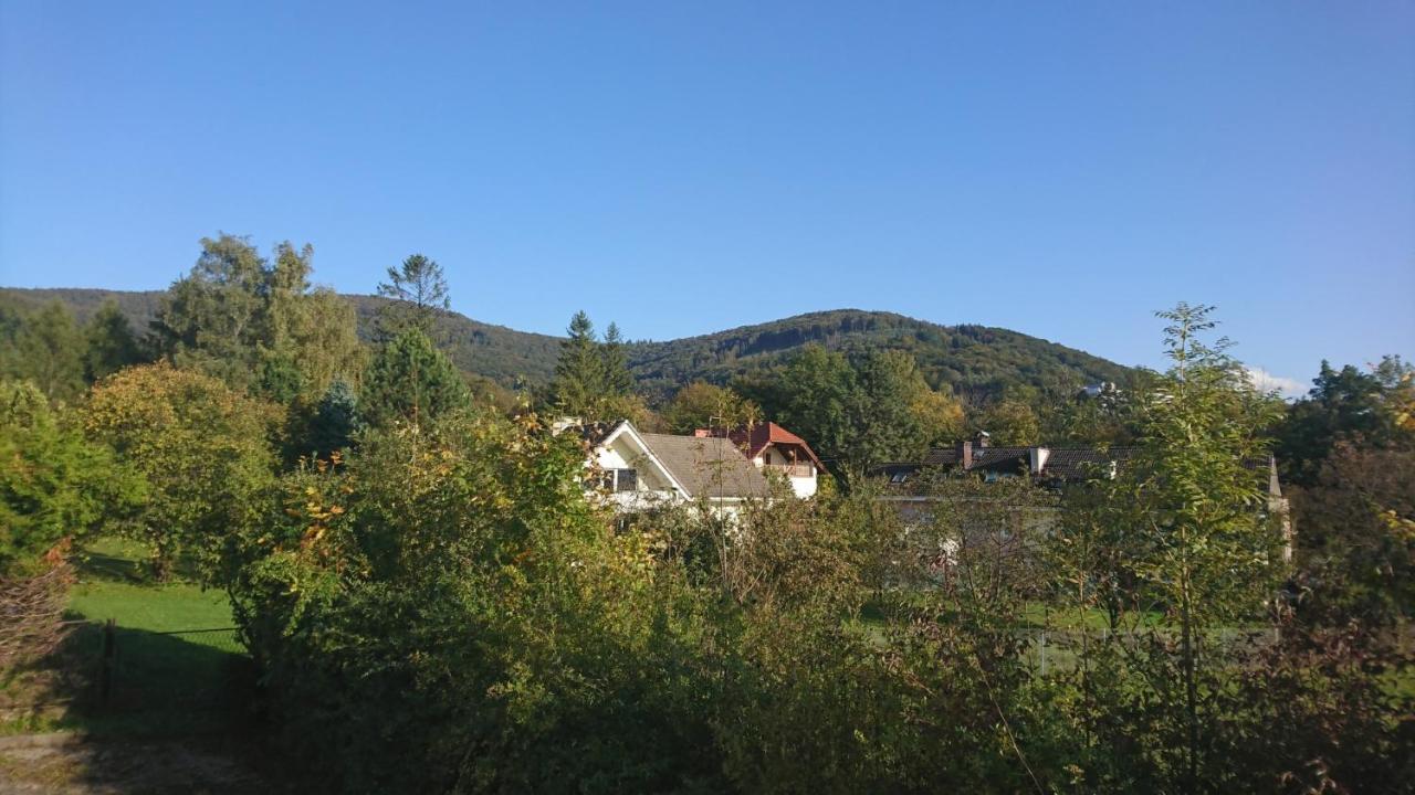 Willa Bialy Domek Ustroń Esterno foto