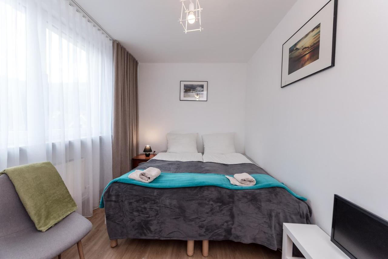 Willa Bialy Domek Ustroń Esterno foto